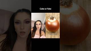 Cake or fake Tu ce crezi cake cakeorfakechallenge [upl. by Yenahteb]