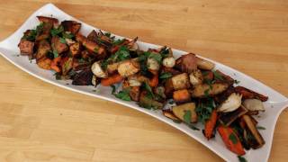 Roasted Winter Root Vegetables  Recipe by Laura Vitale  Laura in the Kitchen Ep 250 [upl. by Sinnard11]