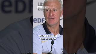 🇫🇷🗨️ Deschamps  quotAvec Kylian pas besoin de travailler quot Shorts [upl. by Siaht557]