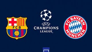 UEFA CHAMPIONS LEAGUE FC 24 MOBILE GAMEPLAY FC BARCELONA VS FC BAYERN MUNICHfc24 [upl. by Radbourne187]