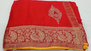 🔥🔥 TRENDING FANCY SAREES new fancy sarees bridal sarees wedding sarees saree [upl. by Anahcra]