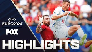 Georgia vs Czechia Highlights  UEFA Euro 2024 [upl. by Berl]