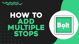 How To Add Multiple Stops To Your Bolt Ride Quick Tutorial [upl. by Tadeas]