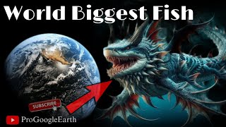 World Biggest Fish 🤯🐟  youtubevideo googleearth googlemaps progoogleearth scary fish [upl. by Gabriela635]