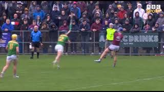 SCOTT WALSH POINT  CUSHENDALL V DUNLOY  2024 ANTRIM CLUB HURLING FINAL [upl. by Strickland573]