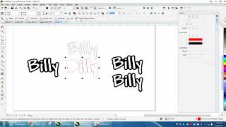 Corel Draw Tips amp Tricks Outline around a Text two ways [upl. by Aliam]