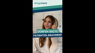 Dürfen Ärzte Patienten ablehnen shorts [upl. by Zuliram526]