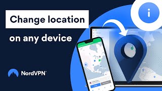 How to change your virtual location to ANYWHERE in the world  NordVPN [upl. by Eidahs]