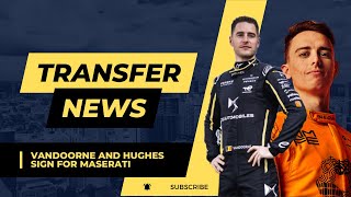 Maserati Sign Stoffel Vandoorne and Jake Hughes [upl. by Jazmin587]