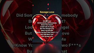 Savage Love lyrics youtubeshortsbts [upl. by Ordnazil912]