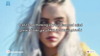 Billie Eilish  Ocean Eyes Lyrics مترجمة للعربية [upl. by Breger315]