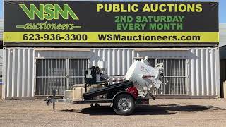 2017 Wachs 7700036 Towable Vacuum Excavator For Virtual Auction January 11th 2025 [upl. by Ruelle949]