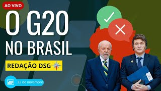 🌍 Redação DSG As Repercussões do G20 no Brasil [upl. by Llerdna]