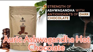 Auric Ashwagandha Hot Chocolate  Healthy chocolate drink with goodness of Ashwagandha100 natural [upl. by Acinorav]