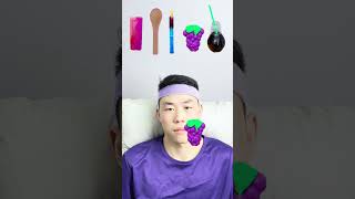 💜💜💜🎧ASMR Purplethemed Mukbang  Perfect for Sleepimmersive asmr [upl. by Allesig]