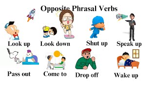 Opposite Phrasal Verbs  English Easy Words  Learn Spoken English [upl. by Yemac]