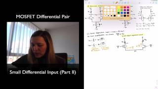 MOSFET Diff Amp with Small Differential Input Part II [upl. by Cozza460]