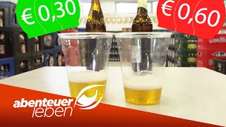 Billigbier vs Luxusbier Schmeckt man die Unterschiede 22  Abenteuer Leben [upl. by Ojyllek]