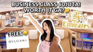 REVIEW BUSINESS CLASS EMIRATES AIRBUS A380 VS BOEING 777 WORTH IT MANA YA😱 [upl. by Lavicrep]