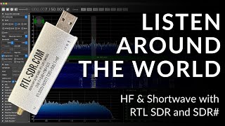 Listen Around the World  No Internet Required HF amp Shortwave on RTL SDR [upl. by Rabka]