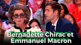 Bernadette Chirac et Emmanuel Macron  Isabelle Hauben amp Antoine Donneaux  Le Grand Cactus 143 [upl. by Nohtiek]