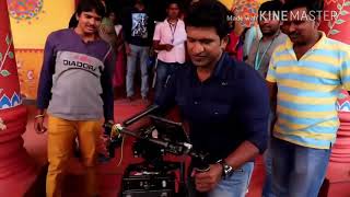 Anjaniputra title track puneet rajkumar making video [upl. by Poyssick]