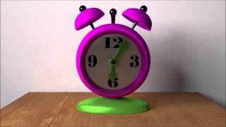 Alarm Clock Animation First Animation [upl. by Julina850]