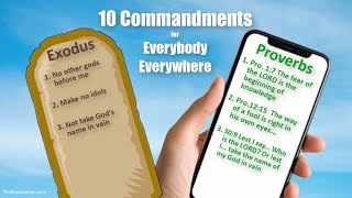 The New Proverbs 10 Commandments 21st Century Guide to Better Mental Health [upl. by Doelling911]