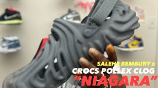 Salehe Bembury x Crocs Pollex Clog Niagara REVIEW [upl. by Marra]