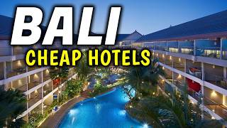 Top 8 Cheap Hotels amp Resorts in Bali Indonesia Under 35 Per Night [upl. by Anirahtak]