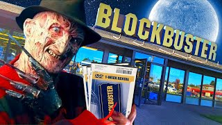 RENTING SCARY MOVIES at THE LAST BLOCKBUSTER [upl. by Ineslta]