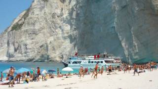 Zakynthos 2009 Navagio beach [upl. by Nichol308]