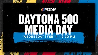 2024 Daytona 500 Media Day Live [upl. by Kcinom85]