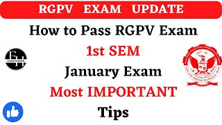 How to Pass RGPV BTech 1st Sem Exam  Rgpv Exam 2024 first semester  exam hacker [upl. by Ginni449]