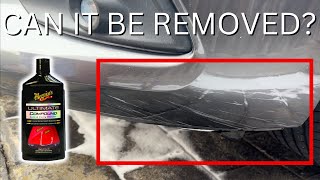 Can Meguiars Ultimate Compound Remove this Scratch [upl. by Hasila829]