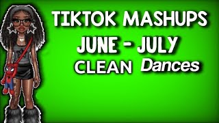 CLEAN🫧🪥 TIKTOK MASHUPS JUNEJULY CLEAN DANCES 2024 [upl. by Eilram]