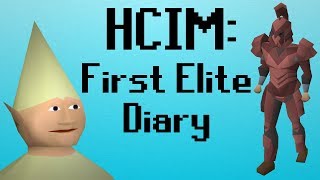 OSRS HCIM 141 First Elite Diary 19832277 [upl. by Nais745]