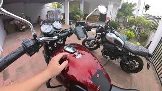 Benelli Imperiale 400 walkaround and some upgrades 2024 yamahaxsr155 benelliimperiale400 [upl. by Assira]