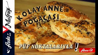 Peynirli Anne Poğaçası Tarifi  Kolay Ev Poğaçası  Ardanın Mutfağı [upl. by Esinrahs]