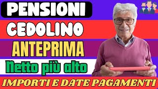 👉PENSIONI MARZO 2024 ANTEPRIMA CEDOLINO IMPORTI PIù ALTI E DATE PAGAMENTO [upl. by Kimitri948]