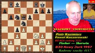 Szachy Kombinuj jak Fischer136 B77 RS3989 [upl. by Llenwad]