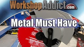 SkilSaw 12 Inch Metal Dry Cut Saw SPT62MTC22 Review [upl. by Knarf]