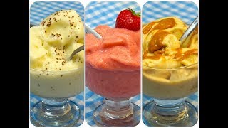 Helados de fruta natural  Aprende a preparar tres tipos de helados de fruta [upl. by Bathilda]