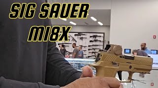 NEW SIG SAUER M18X REVIEW [upl. by Racso]