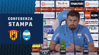 LA CONFERENZA DI MISTER CLOTET PER PRESENTARE BENEVENTOSPAL COPPA ITALIA [upl. by Anneirda]