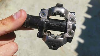 Shimano M520 Pedals Review  1000km [upl. by Dorahs]