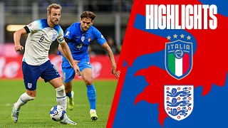 Italy 10 England  Three Lions Defeated In Milan  Nations League  Highlights [upl. by Werdma]