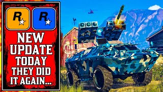 Rockstar Did It Again The NEW GTA Online UPDATE Today GTA5 New Update [upl. by Kcirad]