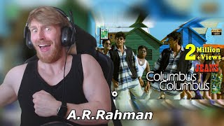 Columbus Columbus Video  Jeans  ARRahman Prashanth Shankar  Vairamuthu• Reaction By Foreigner [upl. by Raybourne]