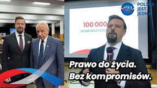 Polska Jest Jedna  quotPrawo do życia Bez kompromisówquot  Rafał Piech prof Bogdan Chazan [upl. by Bolt701]